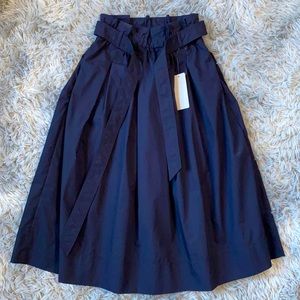 Navy blue skirt